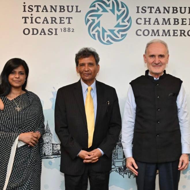 Ambassador Dr. Virander Paul's meeting with President of Istanbul Chamber of Commerce (ITO) Mr. Şekib Avdagiç 
