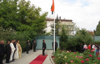 73rd Independence Day celebration at India House Ankara.